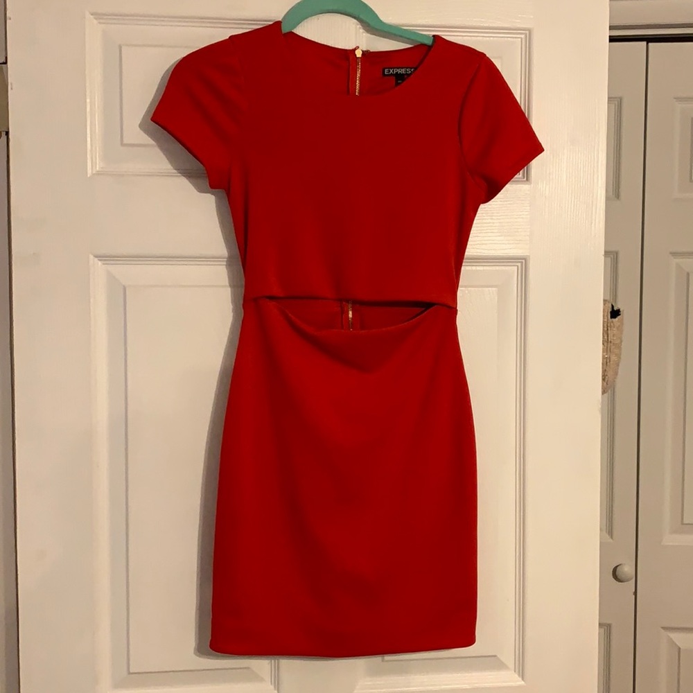 Red Express dress